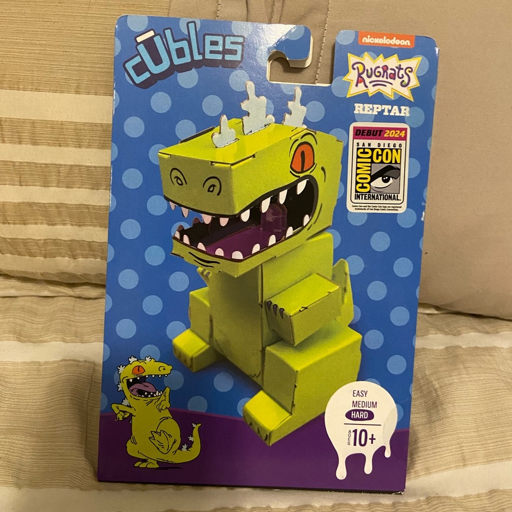 Nickelodeon Rugrats Reptar Cubles SDCC Exclusive 2024 Build NIB